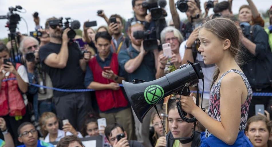 Greta Thunberg Extinction Rebellion