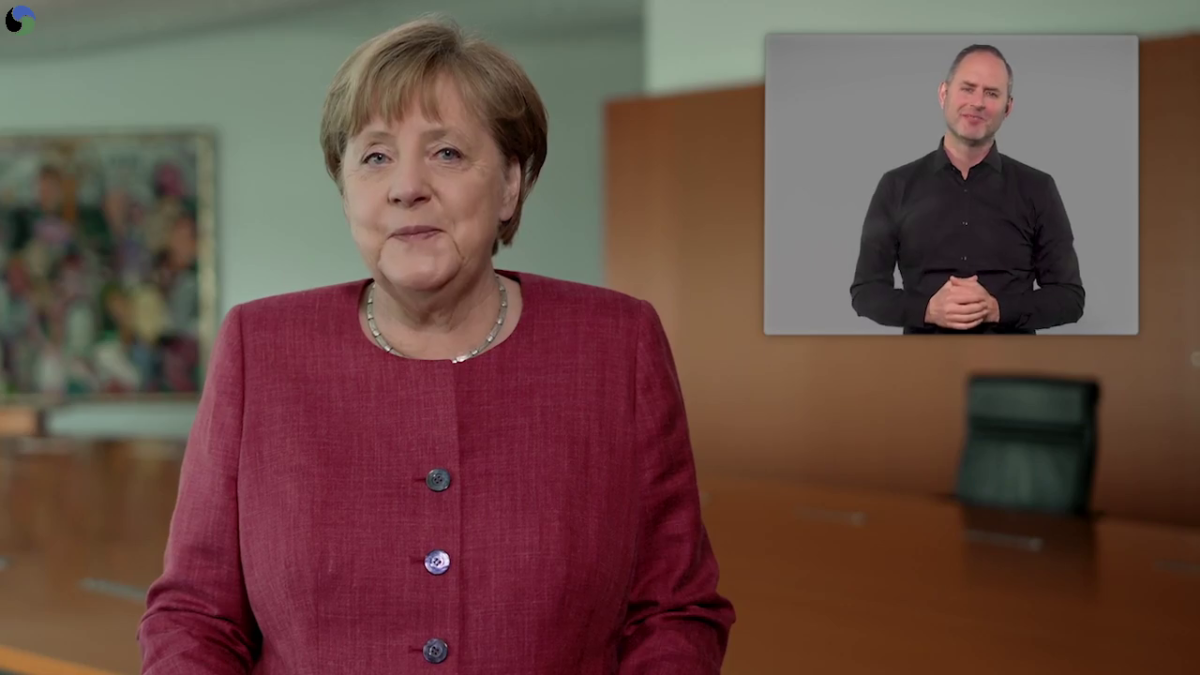 Realitätsbruch - Merkel Grundgesetz