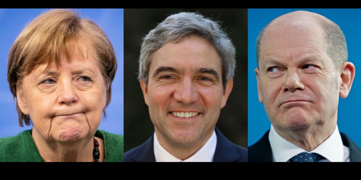 Merkel, Harbarth, Scholz